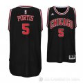 Camiseta Portis #5 Chicago Bulls Negro