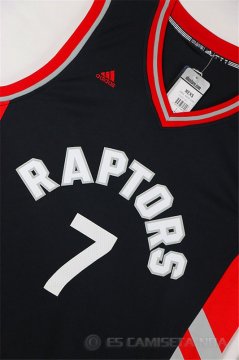 Camiseta Lowry #7 Toronto Raptors Negro