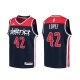 Camiseta Russell Westbrook NO 42 Washington Wizards Nino Association 2020-21 Azul