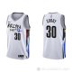Camiseta Seth Curry #30 Brooklyn Nets Ciudad 2022-23 Blanco