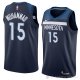 Camiseta Shabazz Muhammad #15 Minnesota Timberwolves Icon 2018 Azul