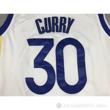 Camiseta Stephen Curry #30 Golden State Warriors Association 2022-23 Blanco