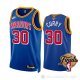 Camiseta Stephen Curry #30 Golden State Warriors Classic 2022 NBA Finals Azul