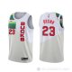 Camiseta Sterling Brown #23 Milwaukee Bucks Earned Blanco