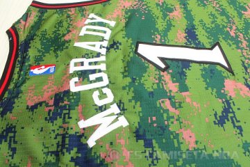 Camiseta Tracy Mcgrady #1 Toronto Raptors Verde