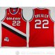 Camiseta Drexler #22 Portland Trail Blazers Rojo