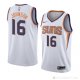 Camiseta Tyler Johnson #16 Phoenix Suns Association 2018 Blanco