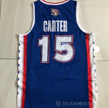 Camiseta Vince Carter #15 All Star 2005 Brooklyn Nets Azul