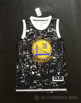 Camiseta Warriors Curry #30 Luces de la ciudad