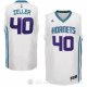 Camiseta Zeller #40 Charlotte Hornets Blanco