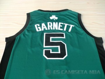 Camiseta Garnett #5 Boston Celtics Verde