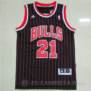 Camiseta retro Butler #21 Chicago Bulls Negro