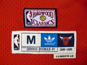 Camiseta retro Pippen #33 Chicago Bulls Rojo
