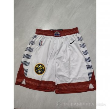 Pantalone Denver Nuggets Ciudad 2022-23 Blanco