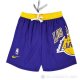 Pantalone Los Angeles Lakers Big Logo Just Don Violeta