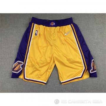 Pantalone Los Angeles Lakers Icon 2020-21 Amarillo
