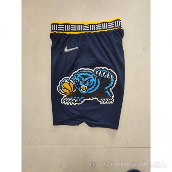 Pantalone Memphis Grizzlies Ciudad 2021-22 Azul - Haga un click en la imagen para cerrar