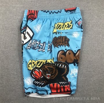 Pantalone Memphis Grizzlies Slap Sticker Just Don Azul