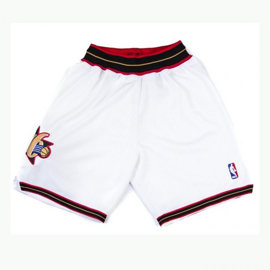 Pantalone Philadelphia 76ers Blanco3 - Haga un click en la imagen para cerrar