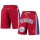 Pantalone Philadelphia 76ers Mitchell & Ness 1996-97 Rojo