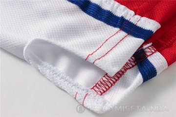 Camiseta 76ers #25 Simmons Rojo