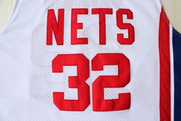 Camiseta Erving #32 Nets ABA Blanco