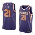 Camiseta Alex Len #21 Phoenix Suns Icon 2018 Violeta