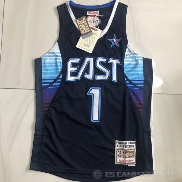 Camiseta Allen Iverson #1 All Star 2009 Azul