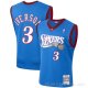 Camiseta Allen Iverson #3 Philadelphia 76ers Retro Azul