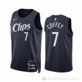 Camiseta Amir Coffey #7 Los Angeles Clippers Ciudad 2023-24 Azul