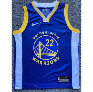 Camiseta Andrew Wiggins #22 Golden State Warriors Nino Icon Azul