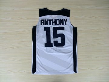 Camiseta Anthony #15 USA 2012 Blanco