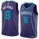 Camiseta Arnoldas Kulboka #8 Charlotte Hornets Statement 2018 Violet