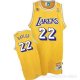 Camiseta Baylor #22 Los Angeles Lakers Retro Amarillo