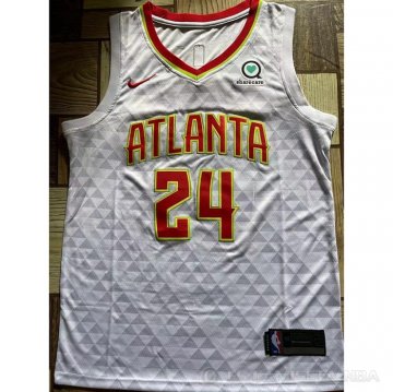 Camiseta Bruno Fernando #24 Atlanta Hawks Association Blanco
