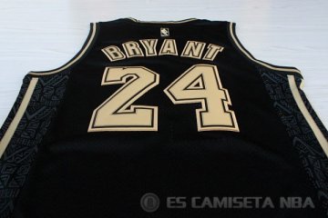 Camiseta Bryant #24 Los Angeles Lakers Ciudad Negro