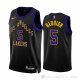 Camiseta Cam Reddish #5 Los Angeles Lakers Ciudad 2023-24 Negro