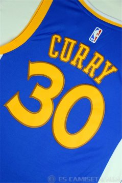 Camiseta Curry Campeonato #30 Golden State Warriors Azul