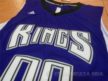 Camiseta Cauley Stein #00 Sacramento Kings Azul