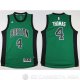 Camiseta Thomas #4 Boston Celtics Borde DE Color Verde Oscuro