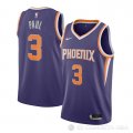 Camiseta Chris Paul NO 3 Phoenix Suns Icon 2020-21 Violeta