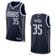 Camiseta Christian Wood #35 Dallas Mavericks Statement 2022-23 Azul