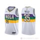 Camiseta Christian Wood #35 New Orleans Pelicans Ciudad Blanco