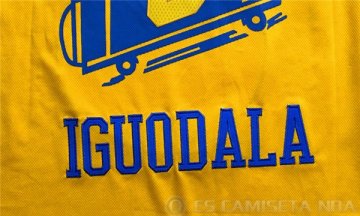 Camiseta Iguodala #9 Golden State Warriors Amarillo