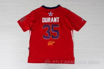 Camiseta Durant #35 All Star 2014 Azul