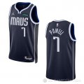 Camiseta Dwight Powell #7 Dallas Mavericks Statement 2022-23 Azul