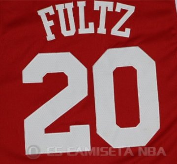 Camiseta Fultz #20 Philadelphia 76ers Rojo