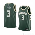 Camiseta George Hill #3 Milwaukee Bucks Icon 2018 Verde