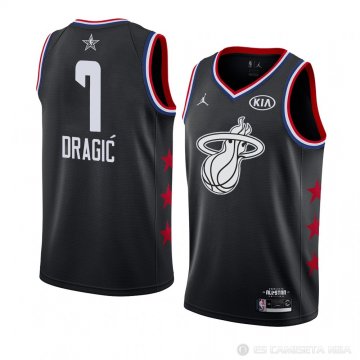 Camiseta Goran Dragic #7 All Star 2019 Miami Heat Negro