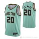 Camiseta Gordon Hayward NO 20 Charlotte Hornets Ciudad 2020-21 Verde